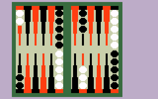 ABPA Backgammon back cover for Intellivision